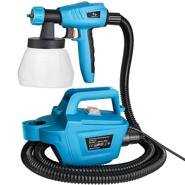 Tilswall 800W Electric HVLP Paint Sprayer for Fences, Sheds, Garden Furniture